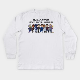 Space Besties Kids Long Sleeve T-Shirt